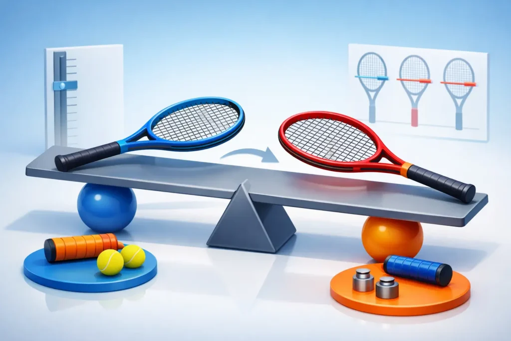How to Compare Racket Balance Properly