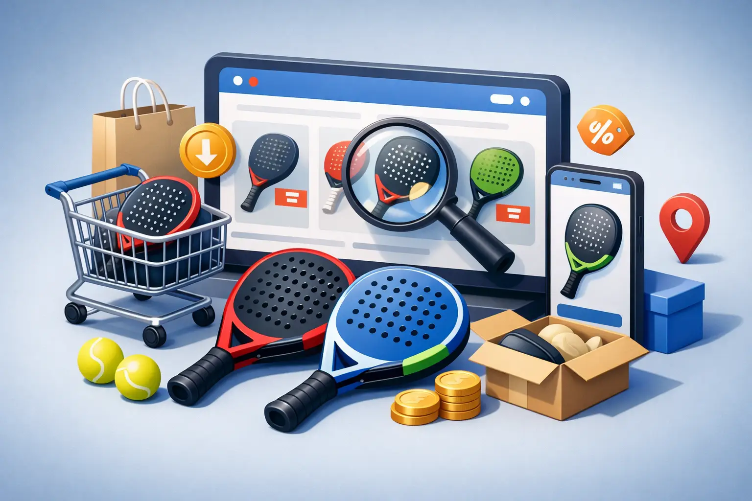 How to Find Cheap Padel Rackets Online
