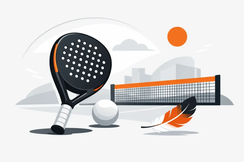 Lightweight Padel Racket for Comfort