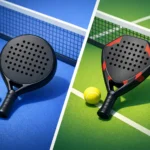 Round vs diamond padel racket