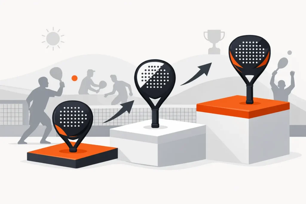Choosing Racket by Skill Level in Padel
