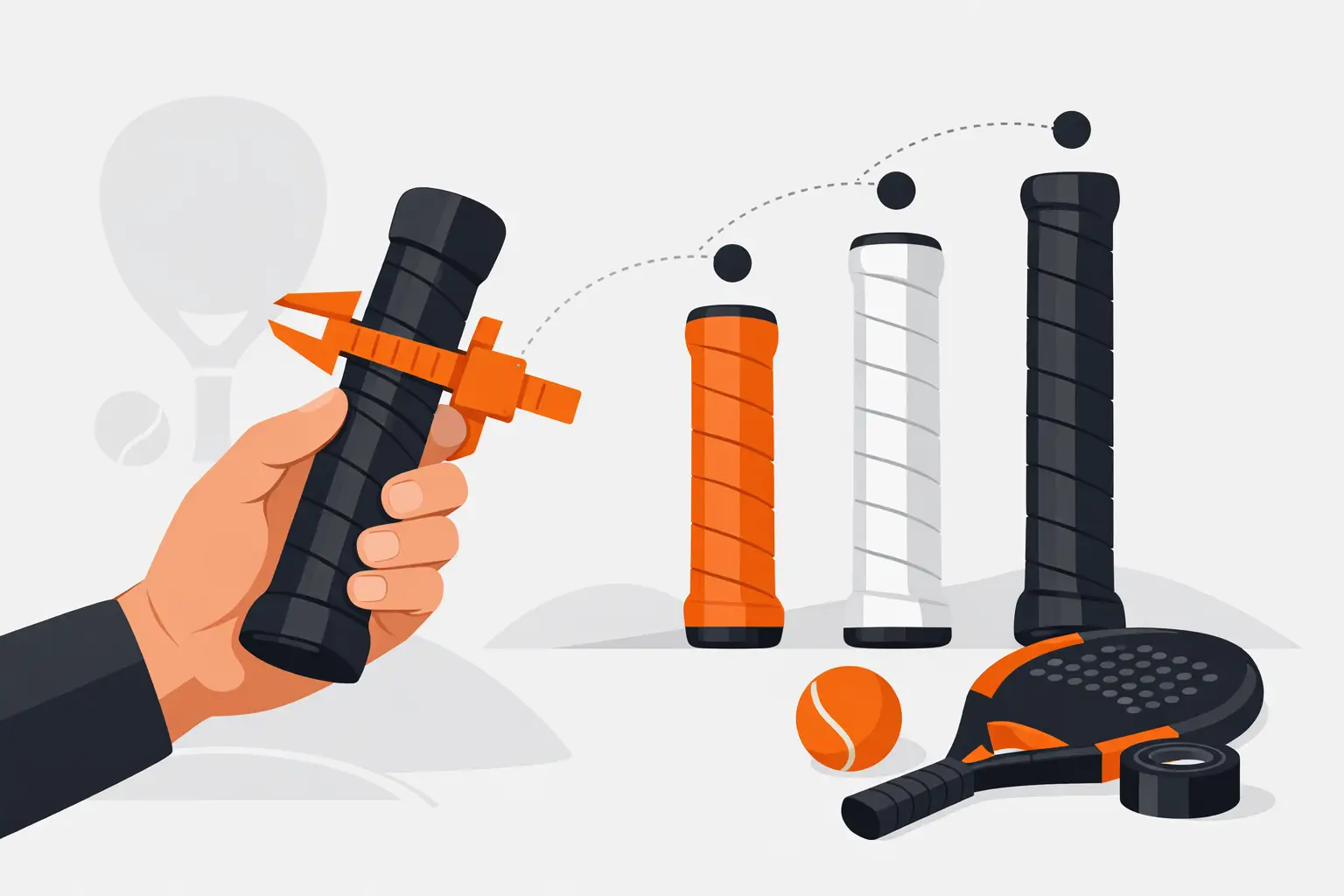 How to Choose Padel Grip Size