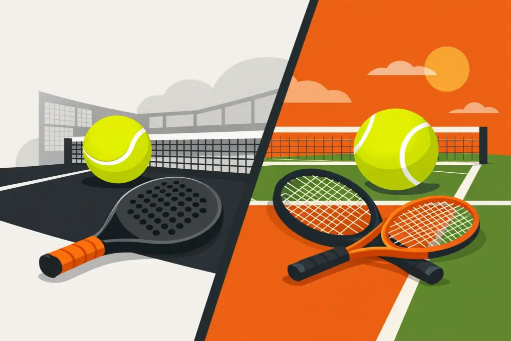 Padel Balls Versus Tennis Balls Compared