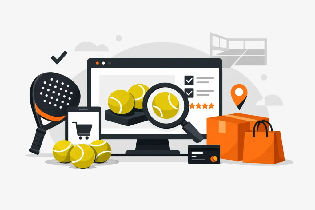 Buying Padel Balls Online Without Guesswork