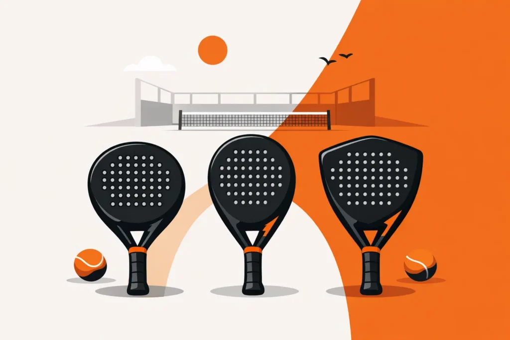 How to Choose Racket Shape for Your Padel Game