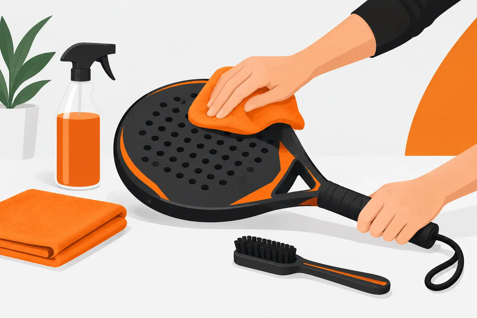 How to Clean a Padel Racket Safely at Home